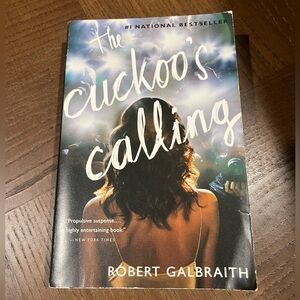 The Cuckoos Calling Robert Galbraith Paperback Cormoran Strike Book 1 Mystery